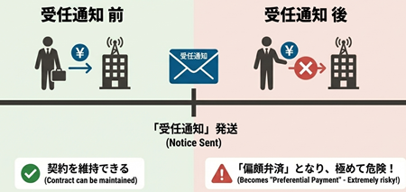 偏頗弁済リスク