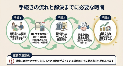 個人再生の流れ